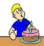 Gif anniversaire bougie